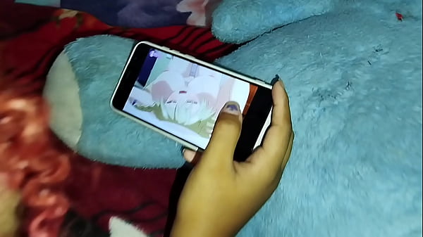 Girlfriend masturbating with hentai and fucking pussy hard ? dirty talk, Deep throat/big ass ?